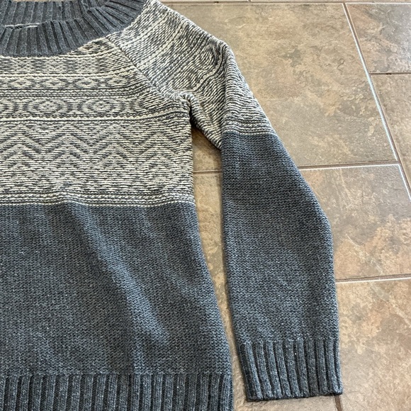 Royal Robbins Charcoal and light grey Patterned Sweater - Picture 3 of 5